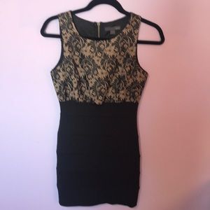 Fun black mini dress (juniors )